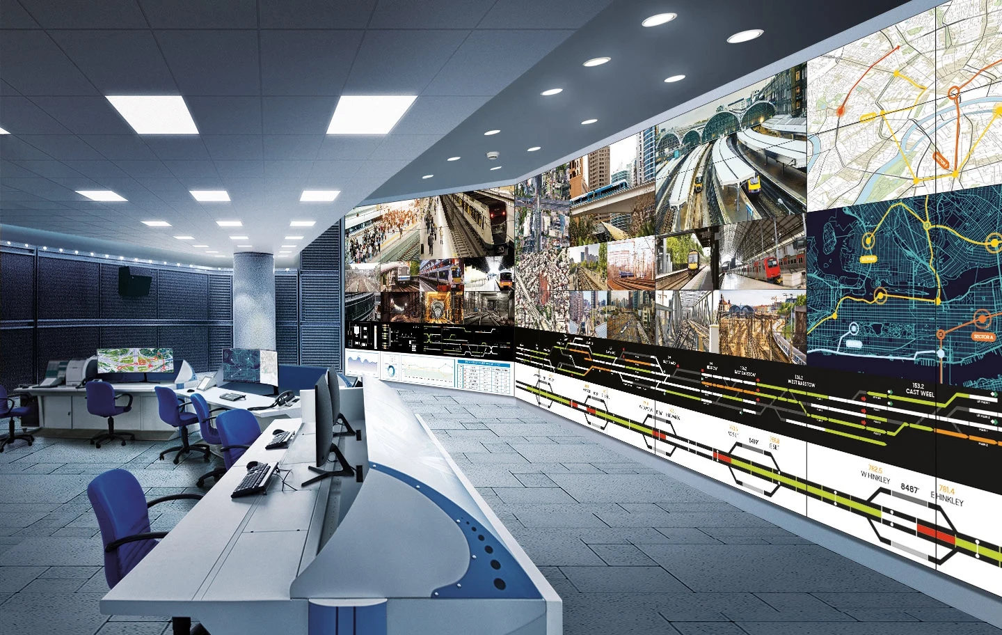 Samsung VH55C-R — Seamless video walls with razor-thin bezels