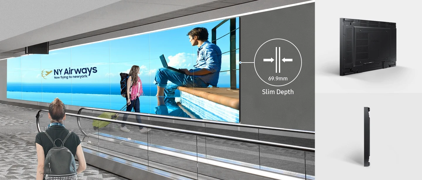 Samsung VM55C-R — Modern, slim design