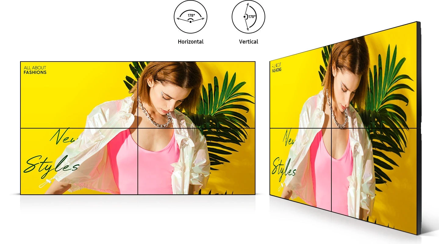 Samsung VM55HX-E — View content from any angle